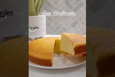 Super moist vanilla cake , detailed recipe on my channel