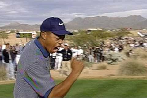 Tiger Woods recalls his ace and boulder encounter from Phoenix