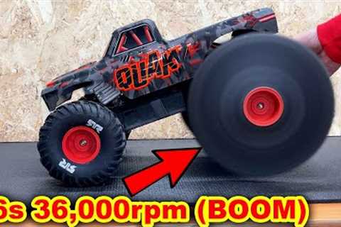 too much POWER!! - do not do this to your RC Car