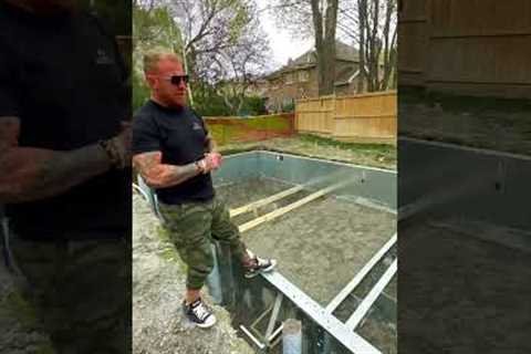 Toronto Backyard Landscaping for Pool Installation FULL Makeover #construction #landscape #pool