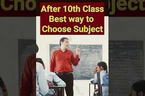 How to choose subject after 10th.:  #Physics #tonk #BulandAcademy #career #counselling
