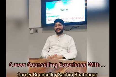 Career options clarity Received after Counselling Session with Career Counsellor Sachin Bhatnagar