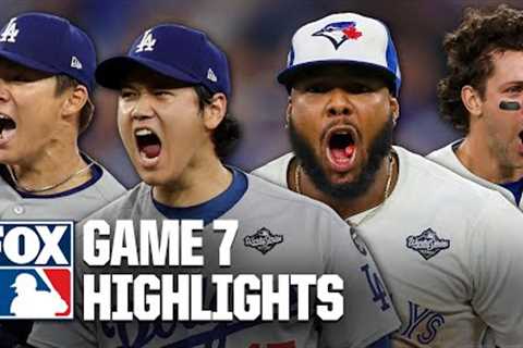 Dodgers vs. Blue Jays Game 7 Highlights 🔥 World Series on FOX