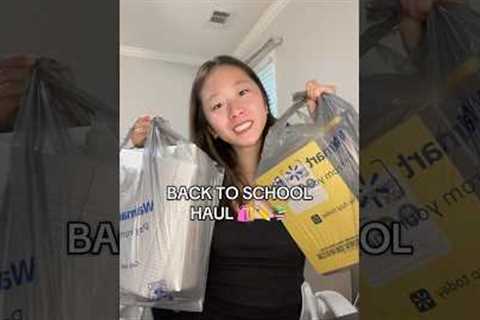 BACK TO SCHOOL SUPPLIES HAUL 📚✏️ #haul #backtoschool #school #shopping #lifestyle