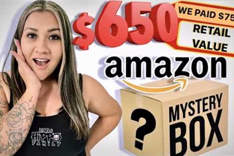 📣Mystery Box Cash Giveaway Announcement Unboxing $650.00 MSRP Amazon Mystery Box in $75 with Laptop
