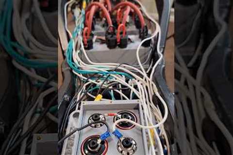 Motorcycle Switches and Lights All Wired Up!