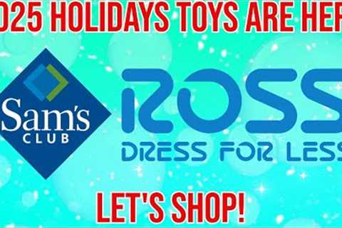 Holiday Toy Shopping at Sam's Club &amp; Ross.  Let's see what's on the shelves.