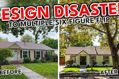 How I Flipped the Worst Designed Home to Six Figure Profit (House Flip Before &amp; After)