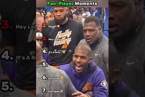 The Funniest Fan Interactions in Sports History 😂🔥 #nba #sports #fans #funny