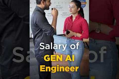 🔥Salary of GenAI Engineer | Generative AI Jobs: Roles, Salaries, and Growth Potential 🚀💼 |..