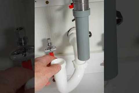 Bathroom Sink Plumbing Tips - #shorts