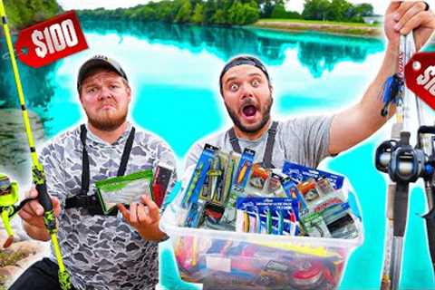 $100 vs $1000 Budget Fishing Challenge (HUGE GIVEAWAY) Featuring AYO Fishing