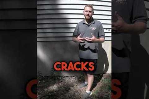 Not Every Crack Means a Foundation Problem! #foundation #fyp #construction #repairtips #concrete
