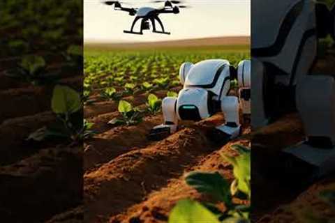 Agricultural Drone and Robot #ai, #technology, #robot, #Drone, #future, #agriculture