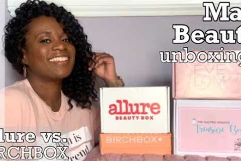 Monthly Subscription Boxes for Women | Birchbox vs Allure | Subscription Unboxing Videos
