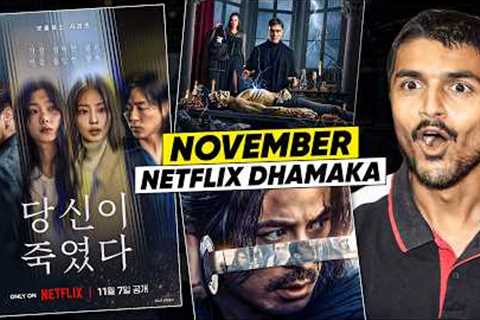 Top 12 Netflix's Upcoming Movies and Series in November 2025 🔥 | Moviesbolt