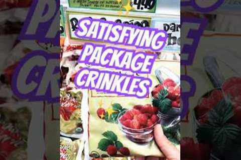 ✨CRINKLY✨ Trader Joe’s Packages | ASMR Grocery Shopping