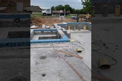 Pool Install #pool #shorts #construction #landscaping #new #excavation #design #install #build