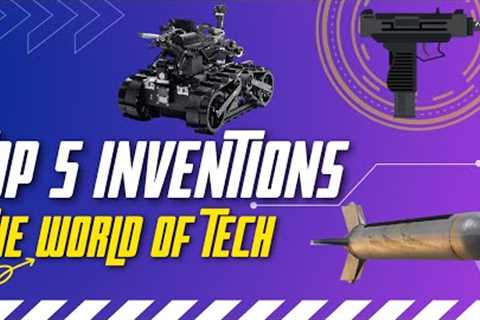 Top 5 New Tech Militarty Weapons | Tech Militarty Weapons | THE WORLD OF TECH