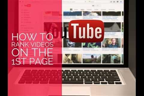 How To Rank Youtube Videos On First Page of Google And YouTube|Best YouTube Video Ranking Course