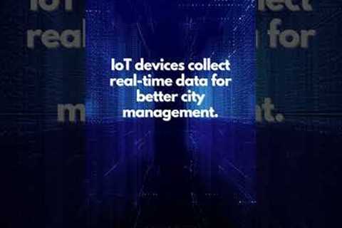 IoT Devices collect data for better city management #IoT, #SmartCities #tech