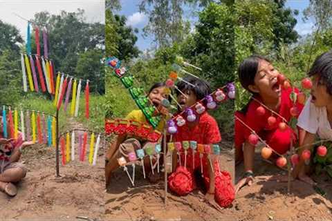 Part 30 Survival Skills SMART Ideas and USEFUL in Forest With Single Mom  Jungle Life