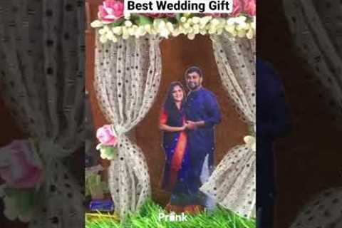 Best #wedding Gift to #friends #giftideas #marriage #gift #unique #shorts #creativity #creative