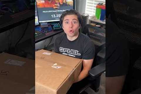 GFUEL Sent Danny A Ghost Face Costume!