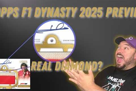 Topps F1 dynasty 2025 preview