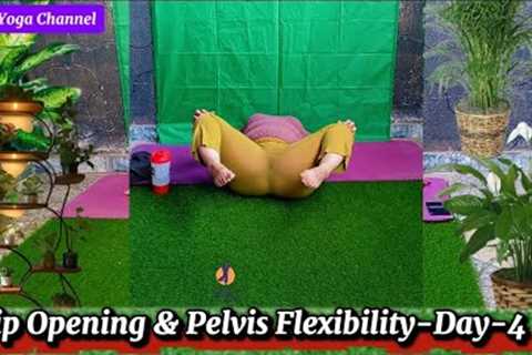 👉 “Day 4 Yoga Stretching Exercises | Hip Opening &amp; Pelvis Flexibility | Meero Yoga