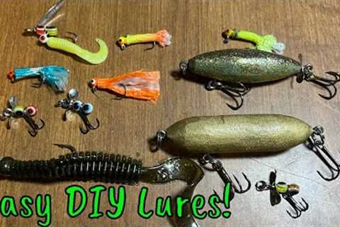 CHEAP AND EASY DIY Fishing Lures That You Can Make NOW!!!