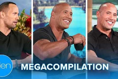 Every Time Dwayne 'The Rock' Johnson Appeared on the ‘Ellen’ Show