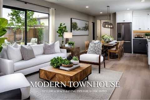 Modern Townhouse Decorating Ideas: Stylish &amp; Space-Saving Tips for a Chic Home