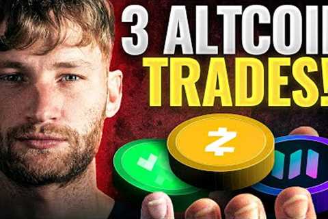 3 Trades I’m Taking On This Crypto Dump! (My Week Gameplan)
