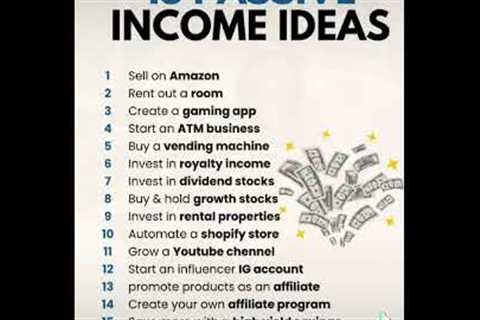 15 Passive Income Ideas