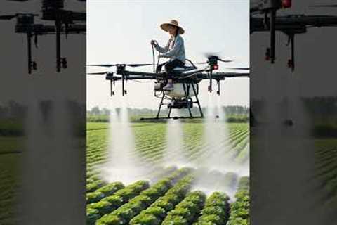 Sky Farmer – Drone Watering in Action
