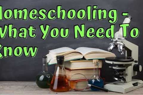 Homeschooling For Beginners: What You Need To Know About Homeschooling Programs