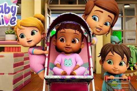 The Babies Go Shopping 🥦 Baby Alive Official 🍼 Family Kids Cartoons