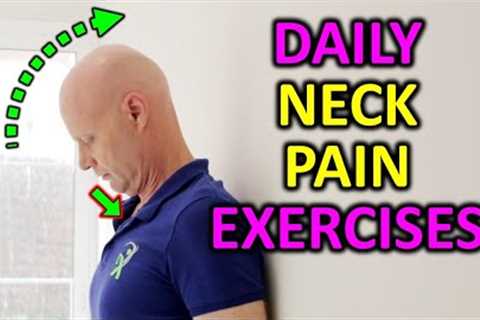 Neck Pain? Stiff Neck? Do These 2 Minute Neck Exercises Daily.