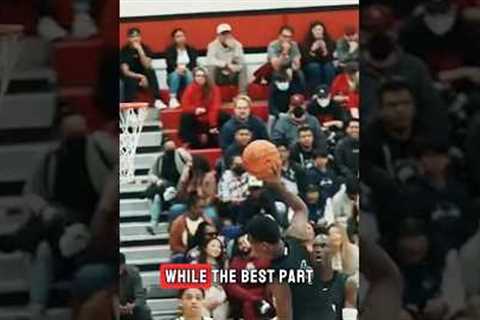 LeBron’s son had the craziest dunk! #shorts #nba #lebronjames