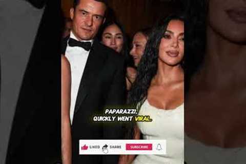 Orlando Bloom Appears to Check Out Kim Kardashian's Famous Backside #shorts #trending #celebrity