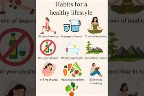 Healthy Habits to Transform Your Life | Simple Routine #healthyeating #healthylifestyle #shorts