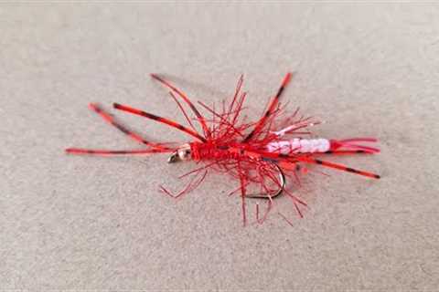 Wiggle tail bloodworm | making &amp; fishing | salmon river