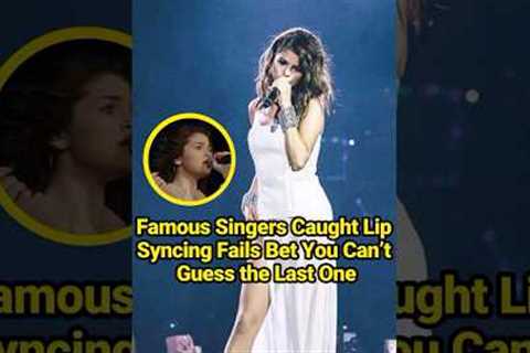 6 Famous Singers Caught Lip Syncing Fails#celebrity #SelenaGomez #DuaLipa #Beyoncé #KirkoBangz