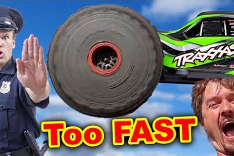 RC Car is too fast for POLICE