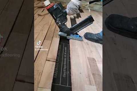Hardwood Flooring installation