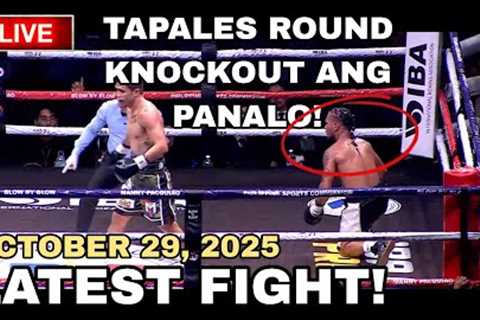 LATEST FIGHT! October 29, 2025 l Matibay na Venezuelan nang lambot kay TAPALES