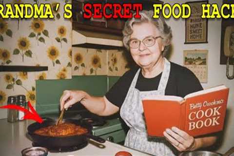 25 Genius Grandma Cooking Tricks You’ll Wish You Knew Sooner | Vintage Kitchen Secrets