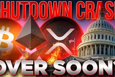 Shutdown Crypto Crash!!🚨Over This Week?🔥