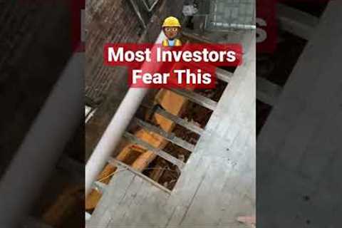 Multi Family Full Gut Renovation 😱 #realestate #shorts #construction